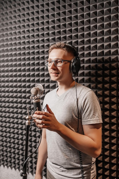 Professional singing lessons team instructor demonstrating vocal techniques and music education methods